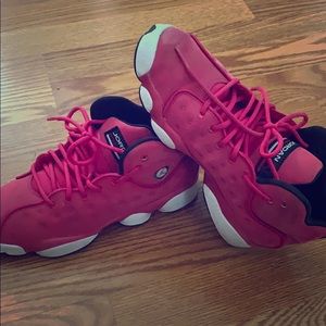 pink jordans